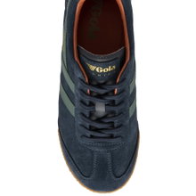 Gola Sneaker Harrier Suede-Leder granatowy/szałwiowy/moody pomarańczowy męski