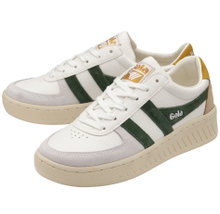 Sneaker Gola Grandslam Trident biały/zielony/żółty damski