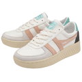 Gola Sneaker Grandslam Trident weiss/pearlpink/blaugrün Damen