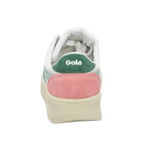 Gola Sneaker Grandslam Trident weiss/grün/rosa Damen