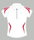 Head Polo Zip white/red Women (Size S)