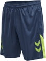 hummel Sporthose Short hmlLEAD Trainer kurz (Seitentaschen, Mesh-Material) denimblau Herren