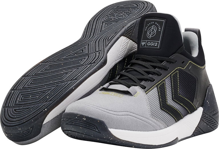 hummel Hallen-Indoorschuhe Algiz GG12 alloygrau Herren
