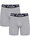 hummel Unterwäsche Boxershort hmlBoxer (Baumwolle) grau Herren - 2er Pack