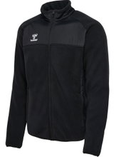 hummel Fleecejacka hmlGO (Kieszenie boczne z zamkiem błyskawicznym) czarny mężczyźni