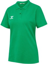 hummel Sport/Leisure Polo hmlGO 2.0 (Organic Cotton) Short Sleeve Green Women