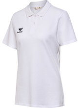 hummel Sport/Leisure Polo hmlGO 2.0 (Organic Cotton) Short Sleeve White Women