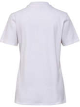 hummel Sport/Leisure Polo hmlGO 2.0 (Organic Cotton) Short Sleeve White Women