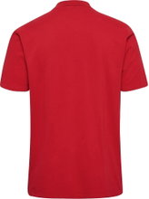 hummel Sport/Freizeit-Polo hmlGO 2.0 (Bio-Baumwolle) Kurzarm rot Herren
