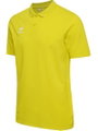 hummel Sport/Freizeit-Polo hmlGO 2.0 (Bio-Baumwolle) Kurzarm gelb Herren