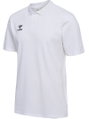 hummel Sport/Freizeit-Polo hmlGO 2.0 (Bio-Baumwolle) Kurzarm weiss Herren