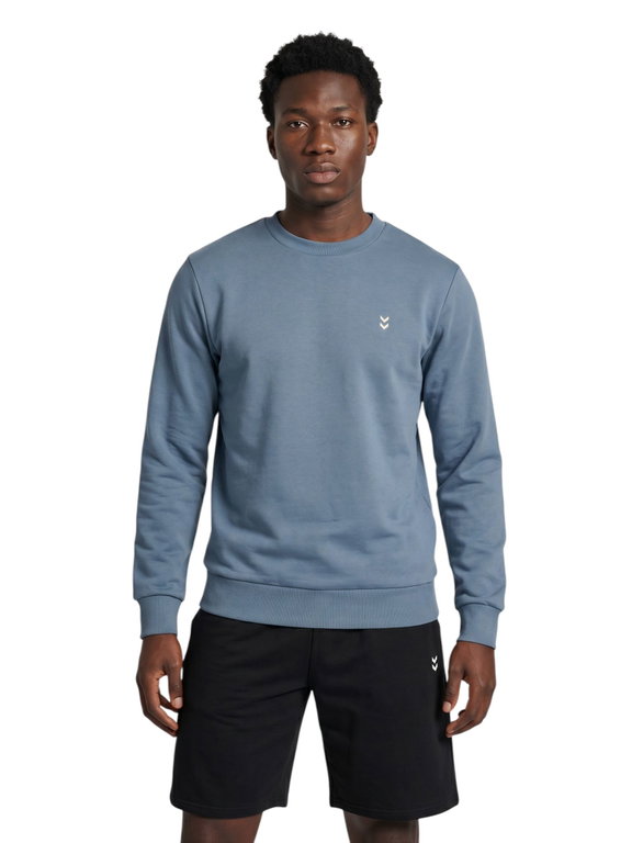 hummel Freizeit-Pullover hmlPULSE Sweat Crewneck hellblau Herren