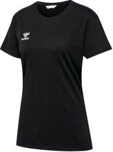 hummel Sport/Leisure Shirt hmlGO 2.0 (Organic Cotton, Classic Design) Short Sleeve Black Women