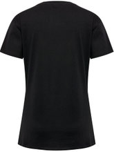 hummel Sport/Leisure Shirt hmlGO 2.0 (Organic Cotton, Classic Design) Short Sleeve Black Women