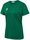 hummel Sport/Freizeit-Shirt hmlGO 2.0 (Bio-Baumwolle, klassisch Design) Kurzarm dunkelgrün Damen