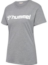 hummel Sport/Leisure Shirt hmlGO 2.0 Logo (Organic Cotton) Short Sleeve Grey Women