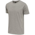 hummel Freizeit-Tshirt hmlRED Basic (Baumwolle) Kurzarm grau Herren