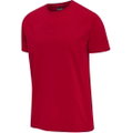 hummel Freizeit-Tshirt hmlRED Basic (Baumwolle) Kurzarm rot Herren