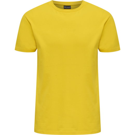 hummel Freizeit-Tshirt hmlRED Basic (Baumwolle) Kurzarm gelb Herren