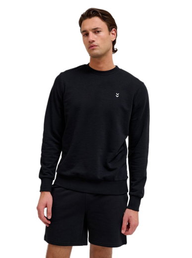 hummel Freizeit-Pullover hmlPULSE Sweat Crewneck schwarz Herren