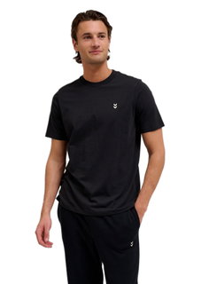 hummel Freizeit-Tshirt hmlPULSE (Bio-Baumwolle) schwarz Herren