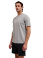 hummel Freizeit-Tshirt hmlPULSE (Bio-Baumwolle) grau Herren