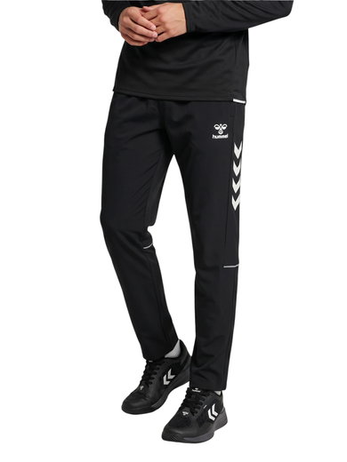 hummel hmlCORE 2.0 Woven Pants (elastic waistband) long black/white men's