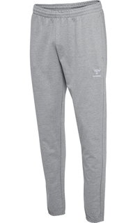 hummel Freizeithose hmlGO 2.0 Sweatpants (weicher Sweatstoff) lang grau Herren
