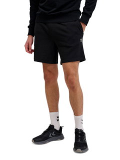Hummel hmlPULSE Sweat Shorts (Cotton, high wearing comfort) short black men