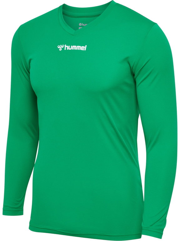hummel Funktionsunterwäsche Langarmshirt hmlBL Essential Tee grün Herren