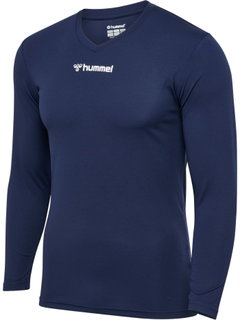 hummel bielizna funkcjonalna koszulka z długim rękawem hmlBL Essential Tee granatowa męska