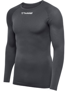 hummel Funktionsunterwäsche Langarmshirt hmlBL Comfort 2.0 Tee grau Herren