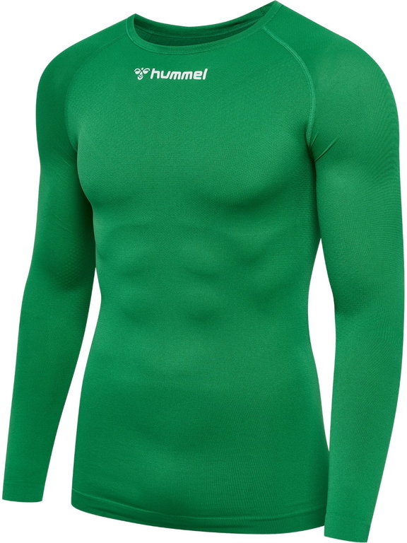 hummel Funktionsunterwäsche Langarmshirt hmlBL Comfort 2.0 Tee grün Herren
