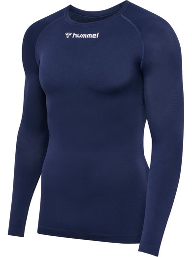 hummel Funktionsunterwäsche Langarmshirt hmlBL Comfort 2.0 Tee marineblau Herren