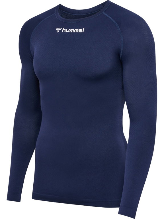 hummel Funktionsunterwäsche Langarmshirt hmlBL Comfort 2.0 Tee marineblau Herren