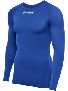 hummel Funktionsunterwäsche Langarmshirt hmlBL Comfort 2.0 Tee blau Herren
