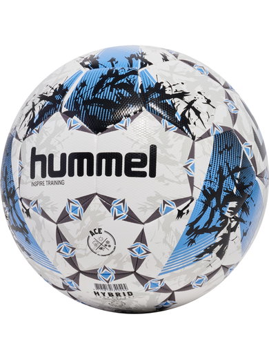hummel Fussball hmlINSPIRE Training FB (Große 5) weiss/blau - 1 Ball