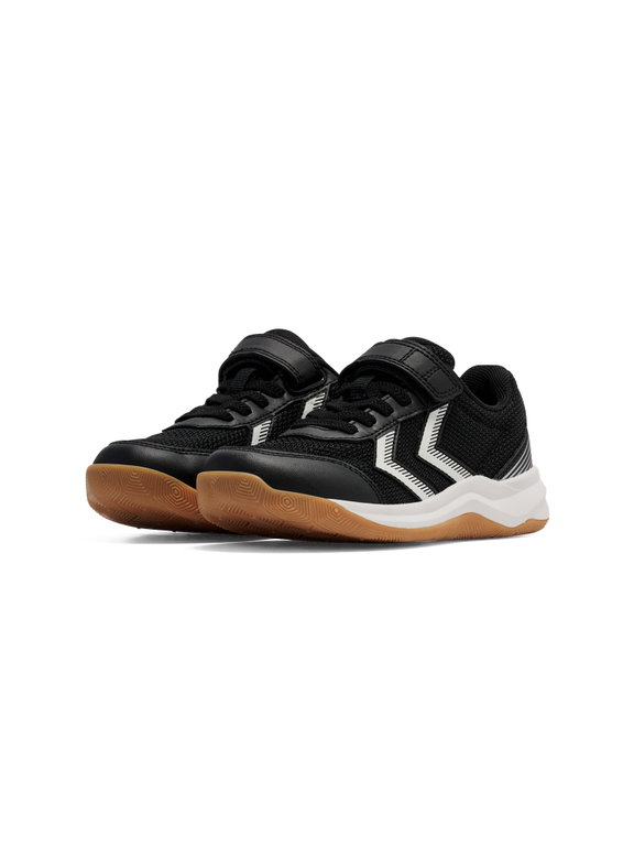 hummel Hallen-Indoorschuhe Multiplay Flex VC 2.0 (Klettverschluss) schwarz/weiss Kinder