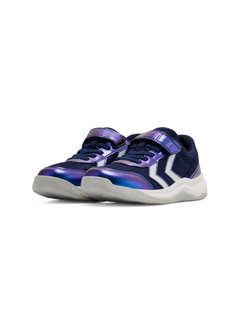 Hummel Hallen Indoor Shoes Multiplay Flex VC 2.0 (Velcro) navy blue children