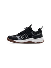 hummel Hallen-Indoorschuhe Power Stable VC (Klettverschluss) schwarz/anthrazitgrau Kinder