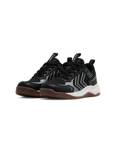 Hummel Hallen Indoor Shoes Power Stable LC black/anthracite grey children