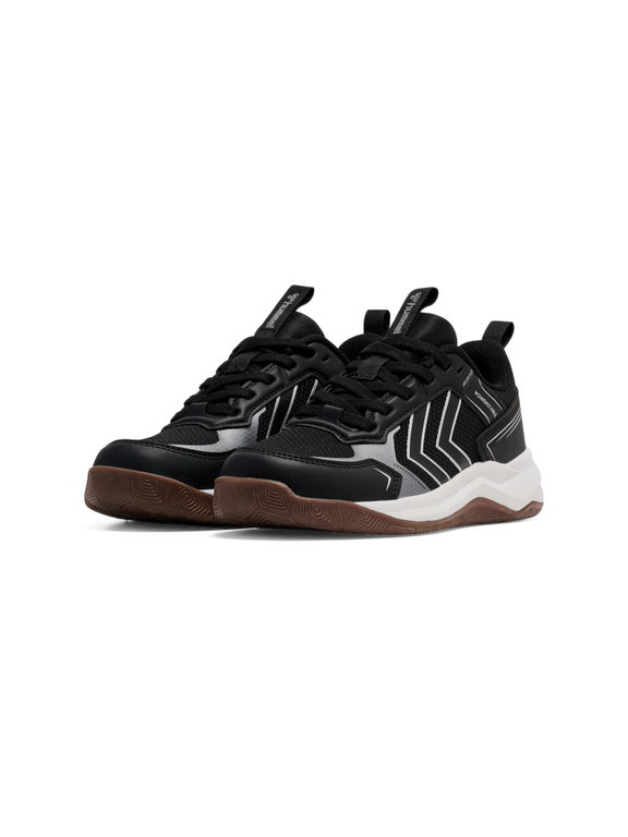 Hummel Hallen Indoor Shoes Power Stable LC black/anthracite grey children