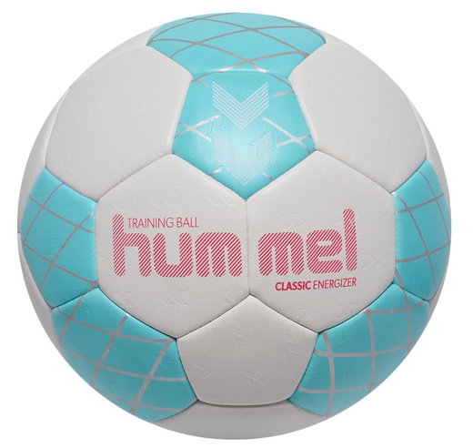 hummel Handball hmlClassic Energizer HB (Größe 0) weiss/blau/silber - 1 Stück