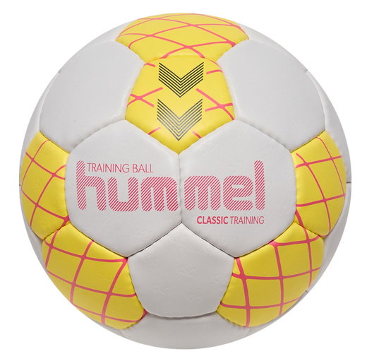 hummel Handball hmlClassic Training HB (Größe 3) weiss/gelb - 1 Stück