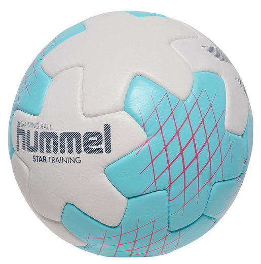 hummel Handball hmlSTAR Training HB (Größe 3) weiss/hellblau - 1 Stück