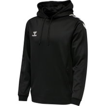 hummel Sport Hoodie hmlCORE XK Poly Sweat Hoodie (Polyester Sweat Fabric) with Hood in Black for Men