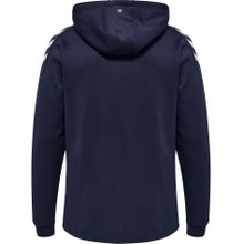 hummel Sport-Kapuzenpullover hmlCORE XK Poly Sweat Hoodie (Polyester-Sweatstoff) mit Kapuze marineblau Herren