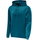 hummel Sport-Kapuzenpullover hmlCORE XK Poly Sweat Hoodie (Polyester-Sweatstoff) mit Kapuze coralblau Herren