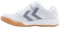 Hummel Hallen Indoor Shoes Multiplay Stable VC White/Grey Children