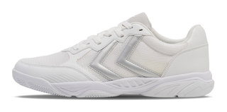 hummel Hallen-Indoorschuhe AEROTEAM III weiss/silbergrau Herren